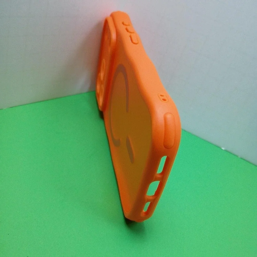 Phone Case for an iPhone 17 Pro, MagSafe New Orange